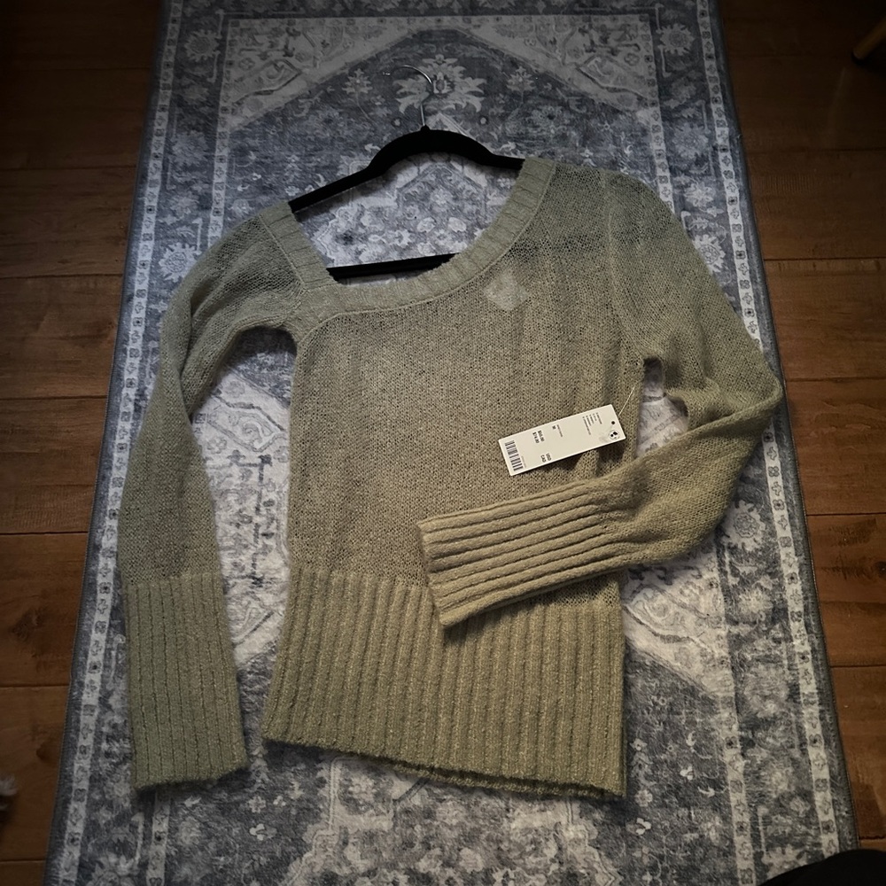 Urban outfitters Women's Olive Green Sweater
